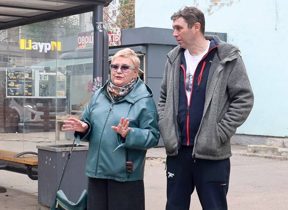 Мэр Воронежа Сергей Петрин посетил с инспекцией район улицы Перхоровича и рассказал в честь кого она названа