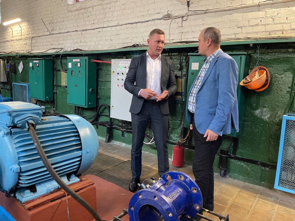 В подмосковном Лесном завершена замена насосного оборудования на ВЗУ №6