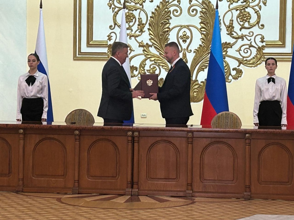 Парламенты Ульяновской области и Луганской Народной Республики договорились о сотрудничестве