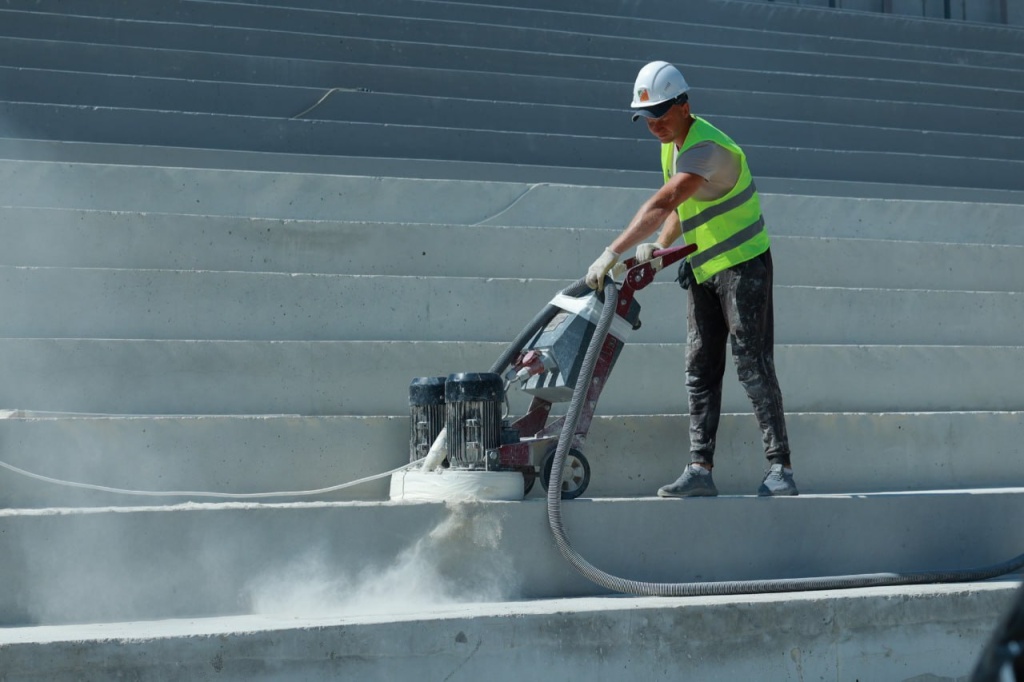 Ремонт стадиона «Авангард» в Коломне выполнен более чем на половину