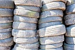 Екатеринбуржцы сдали более тонны отработанных покрышек в первый день работы мобильного пункта приёма